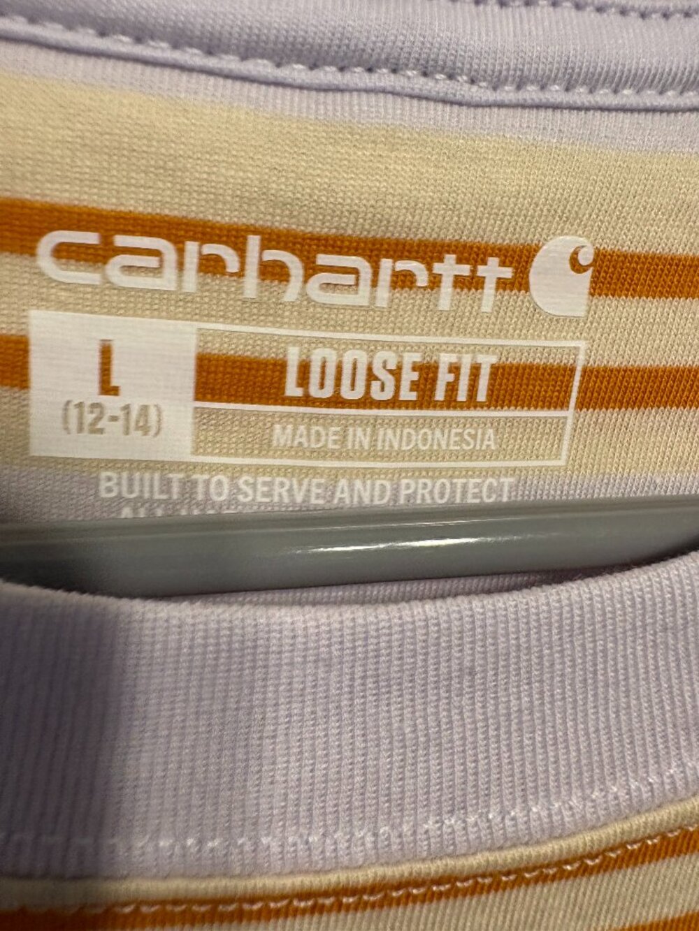 Carhartt Women's TENCEL Fiber Series Loose Fit Short-Sleeved Shirt Size Large